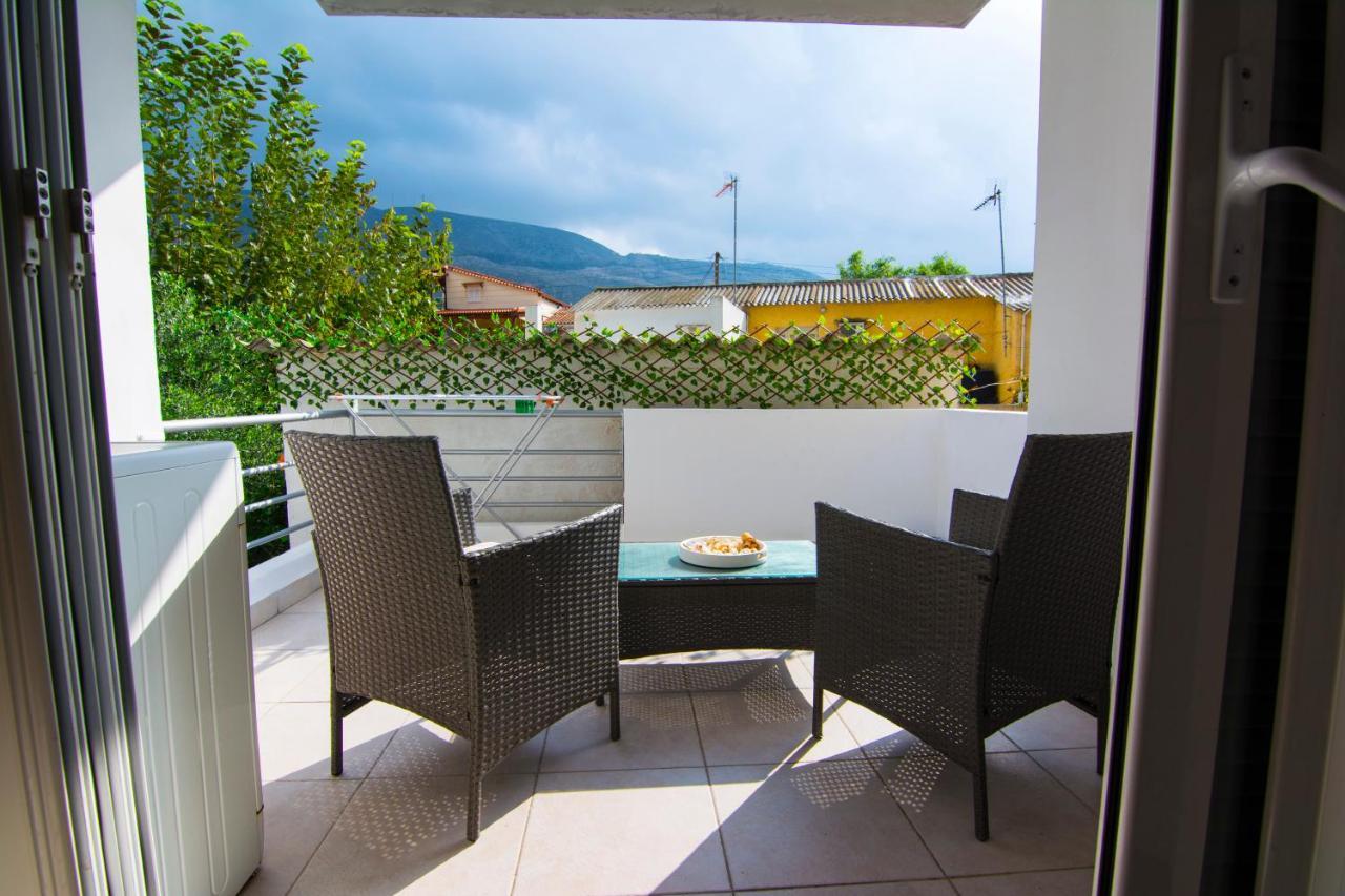 Erofili Apartments Souda Exteriör bild